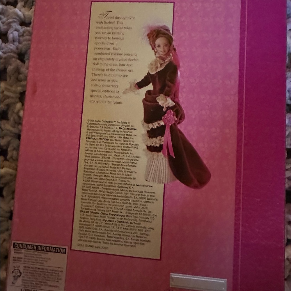 Collector Edition- The Great Eras Collection. Victorian Lady Barbie. New in box.